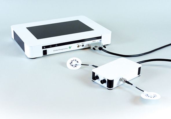 Apparato bianco Global Diagnostics con sensore - FisioSport Tre Valli